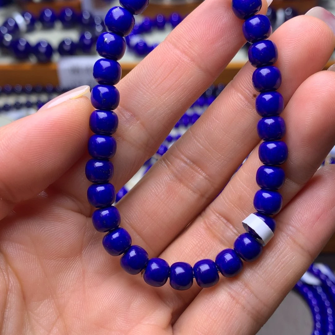 青金石手串未镶嵌6.5mm1398