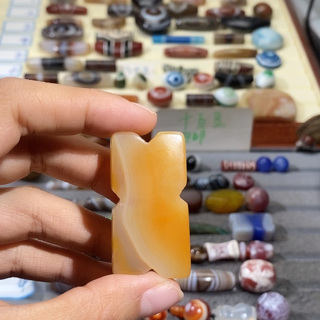 A***i玛瑙/玉髓合金颈饰