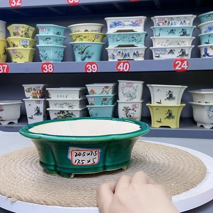 紫砂花瓶紫砂花盆