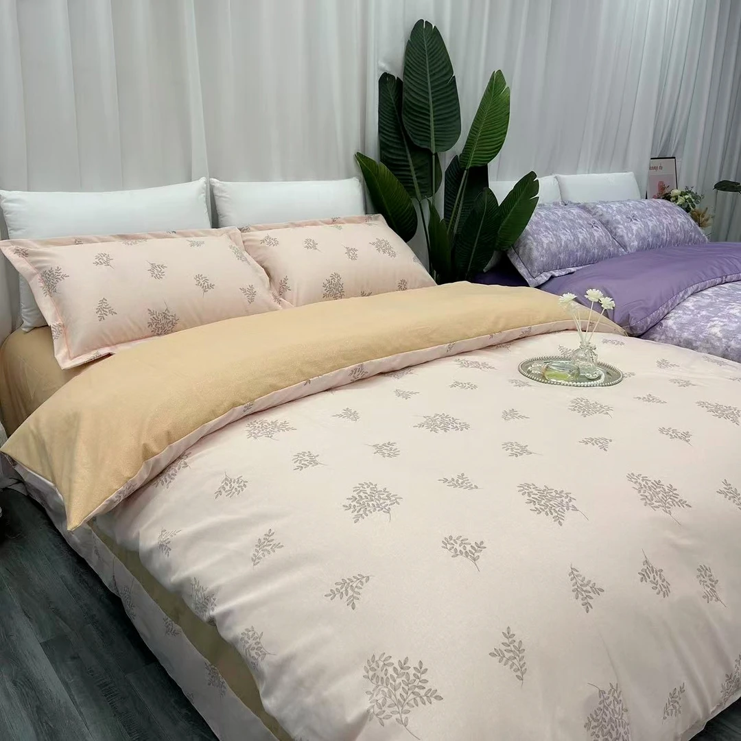 JDFUREN/京都夫人【四季款】2025新款加厚全棉四件套纯棉加厚加密