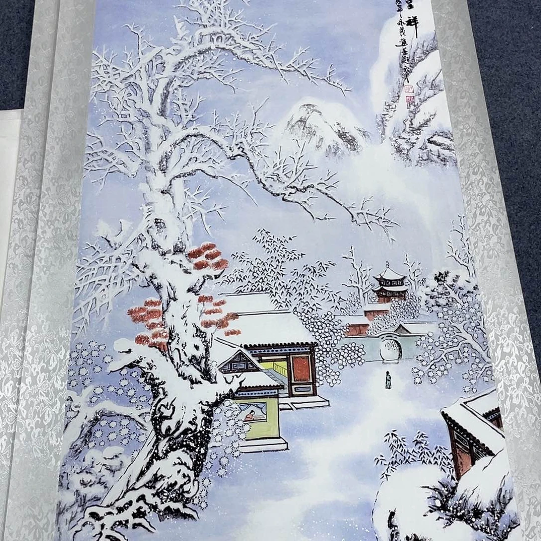 国画作品小姐姐放漏…