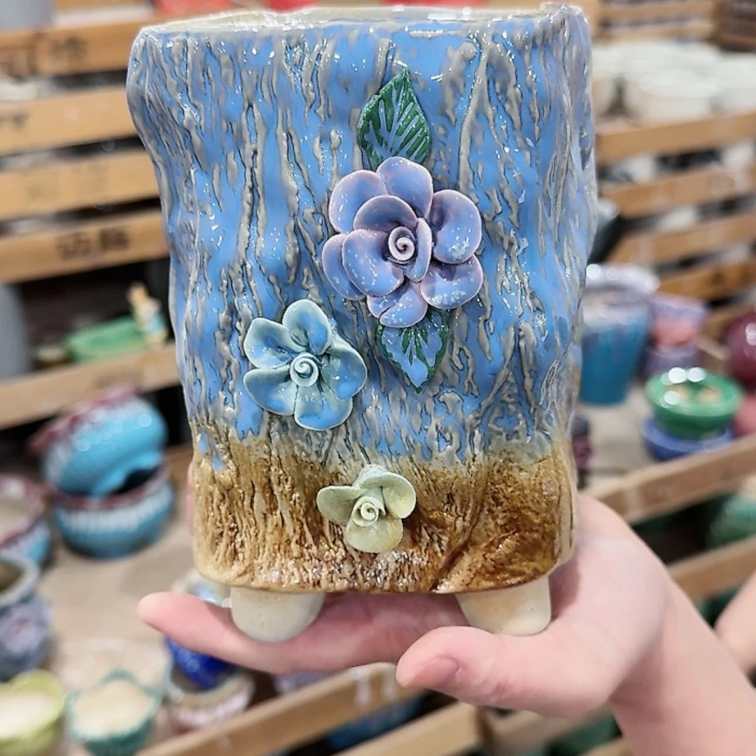 【闪购商品】陶瓷福利品，花盆凑单满10元发货！