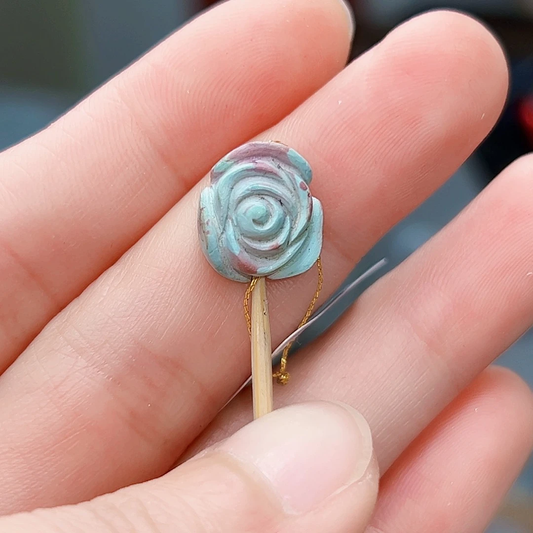 绿松石珠宝奇石未镶嵌