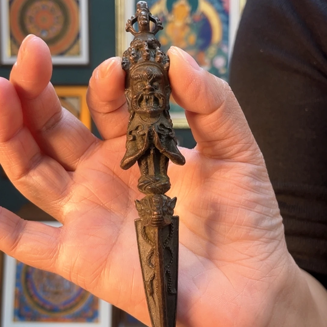 合金类金刚厥手把件