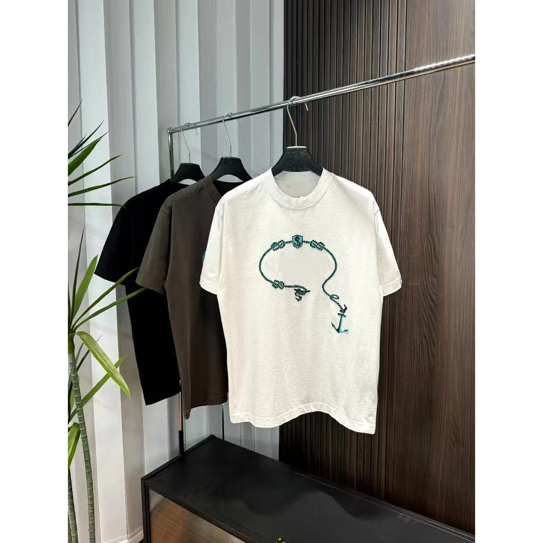 【潮】时尚潮流质感夏季简约休闲短袖-YY