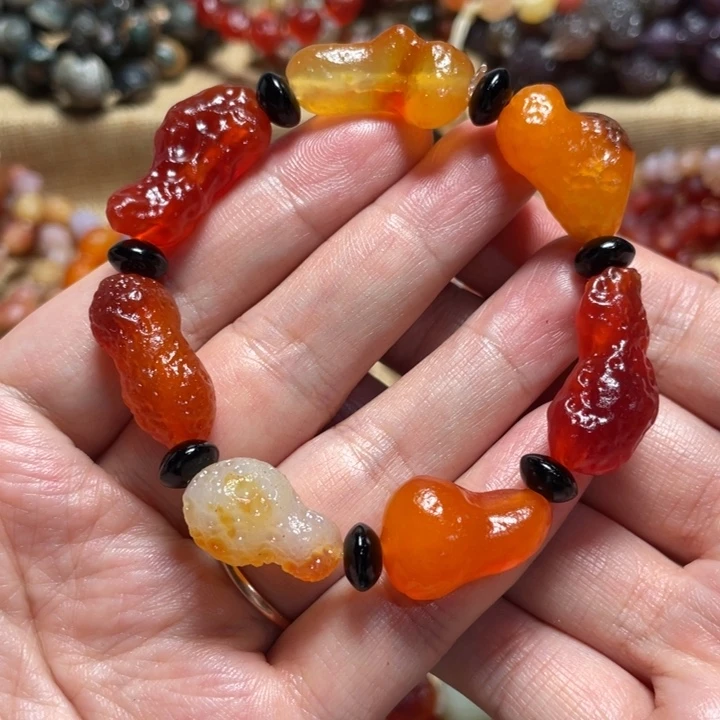 玛瑙/玉髓合金手链