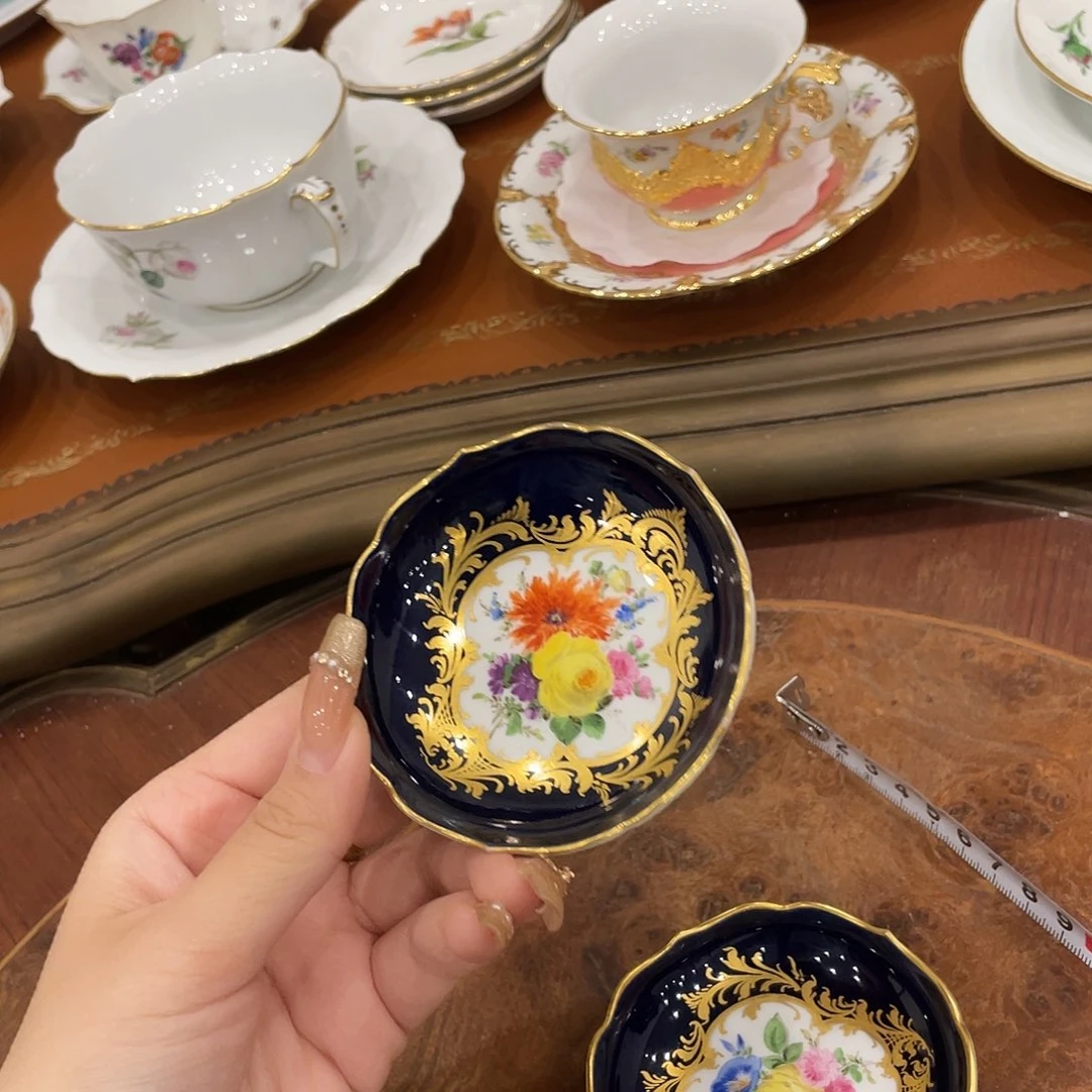 瓷片中古一等酱油碟