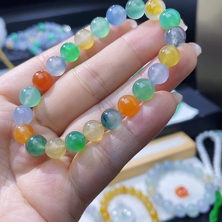翡翠未镶嵌手链翡翠