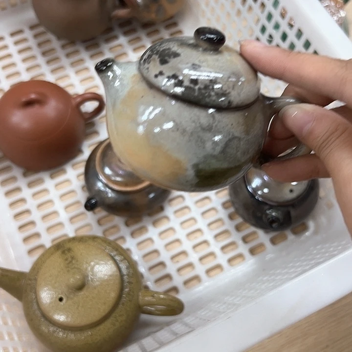龙泉云间青瓷小米茶器