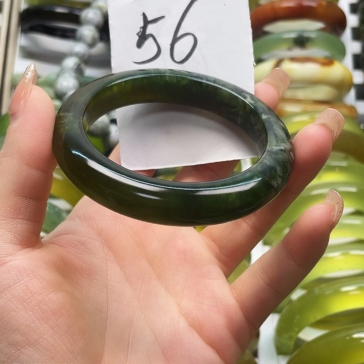 蛇纹石玉未镶嵌手链