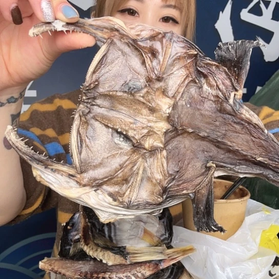 中国大陆野生安康鱼干