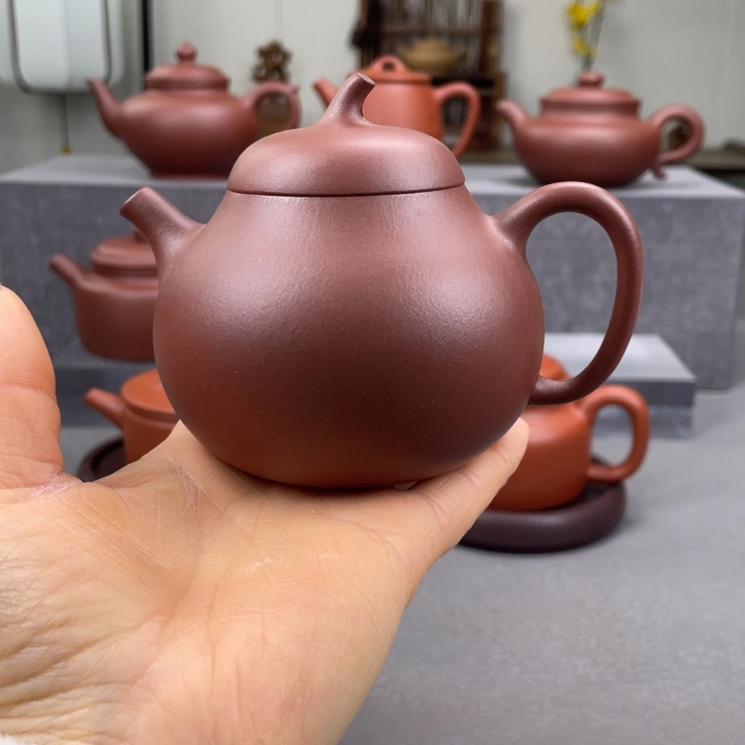 紫砂茶壶青**子紫砂壶220毫升