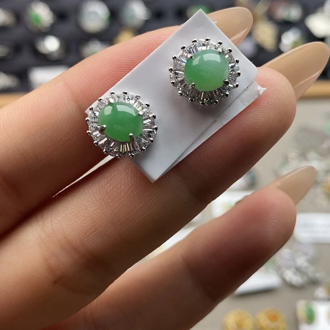 翡翠未镶嵌戒指翡翠