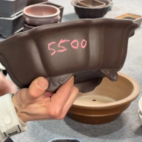 紫砂花盆陇*李宜兴紫砂