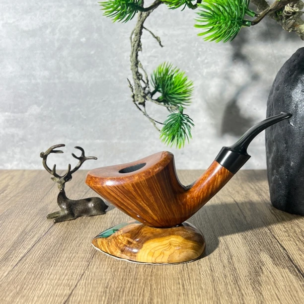 匠艺自由式 石楠木手工斗3MM