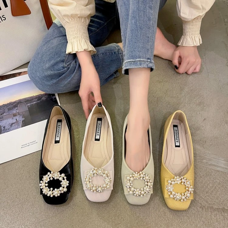 新款小单鞋中国风小皮鞋女百搭软底女鞋1830