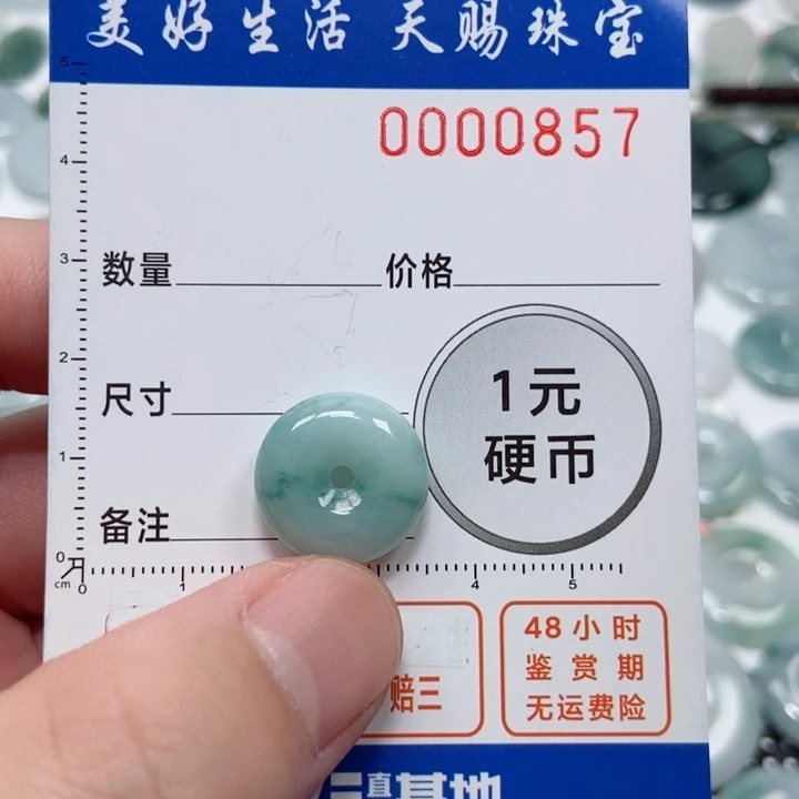 翡翠未镶嵌吊坠(不含链)馨*