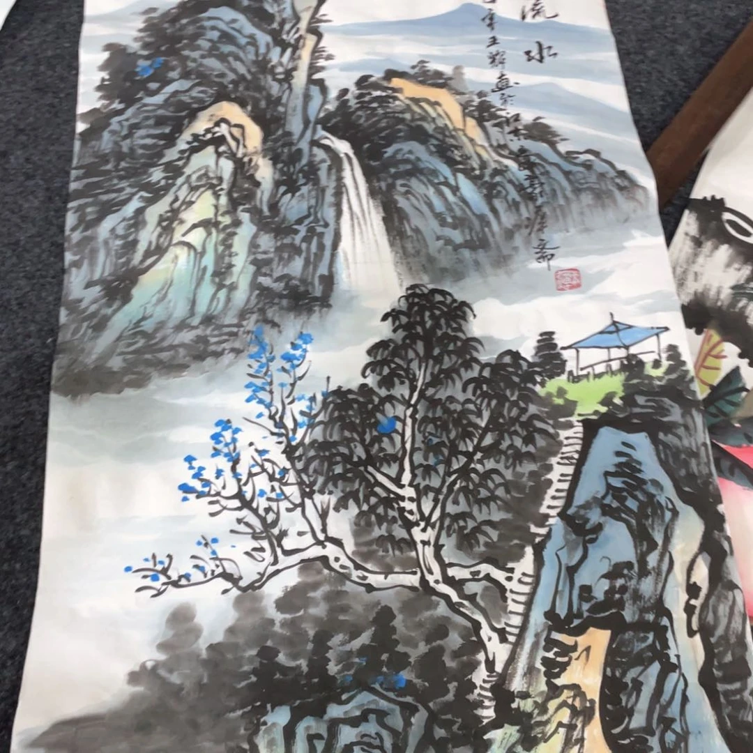 国画国画画画画心作品画心一张