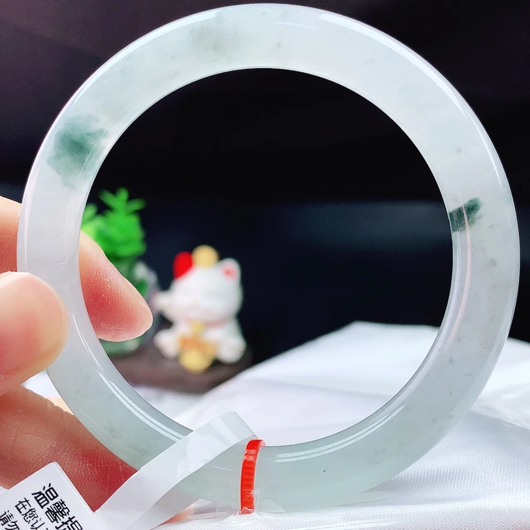 未镶嵌手镯翡翠55圆