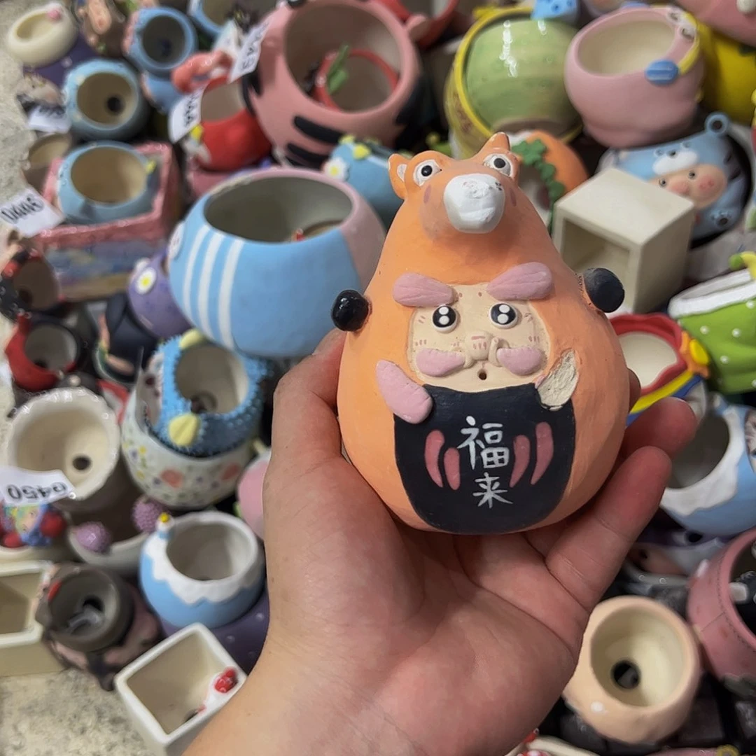 H一卌花盆，满百包邮。微瑕