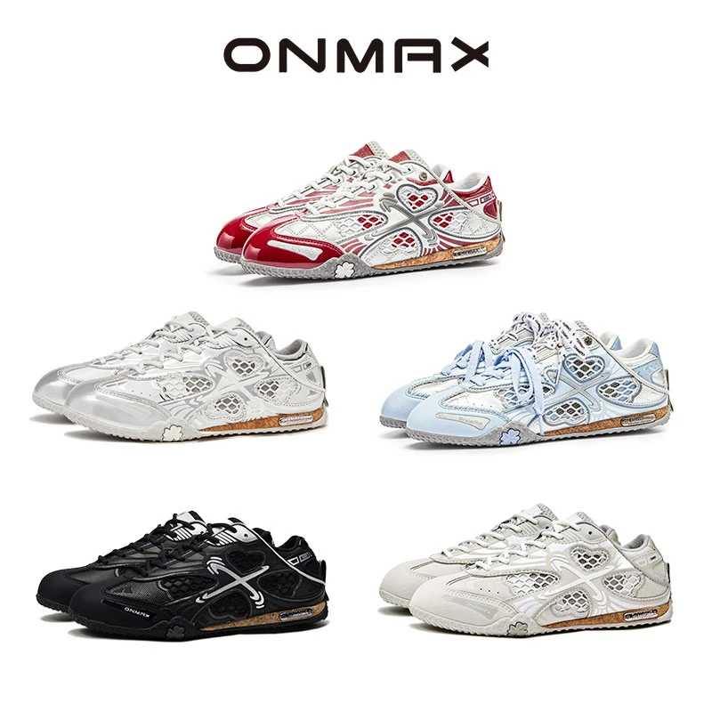 【贝贝专属】onmax-四叶草时尚运动薄底德训鞋