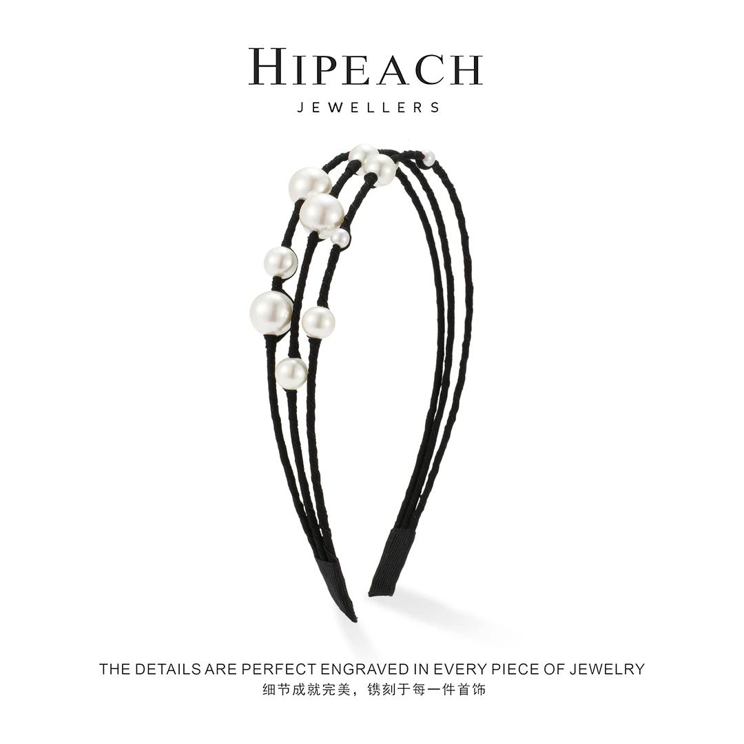 韩系赫本珠珠发箍019-024