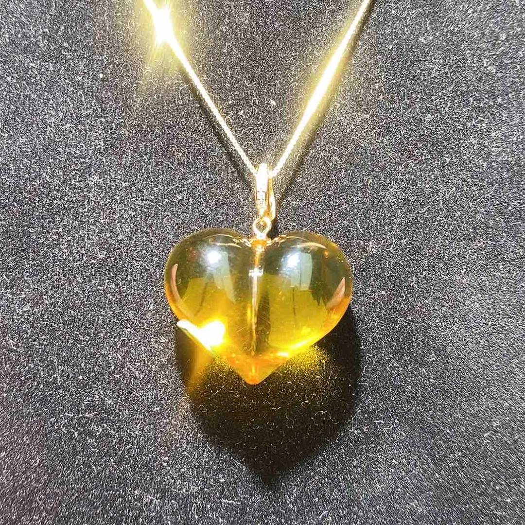 琥珀银S925镶嵌珠宝奇石