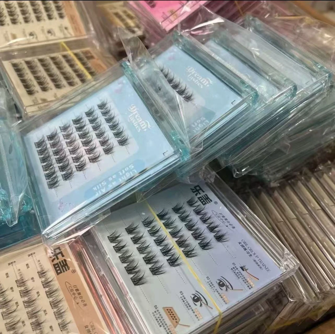 【免胶便捷装对碰】自然款假睫毛分段式柔软细梗初学者妈生真感