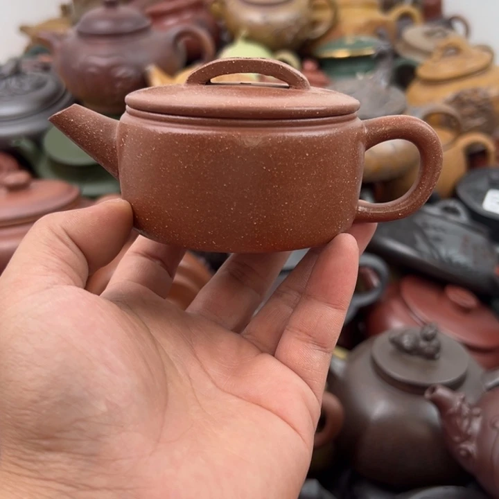 茶壶紫砂紫砂钮开片