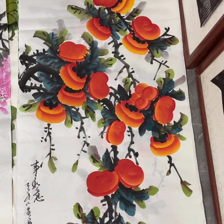 枕书斋 画心作品一幅