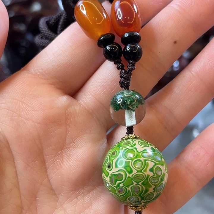 大漆工艺品吊坠大漆