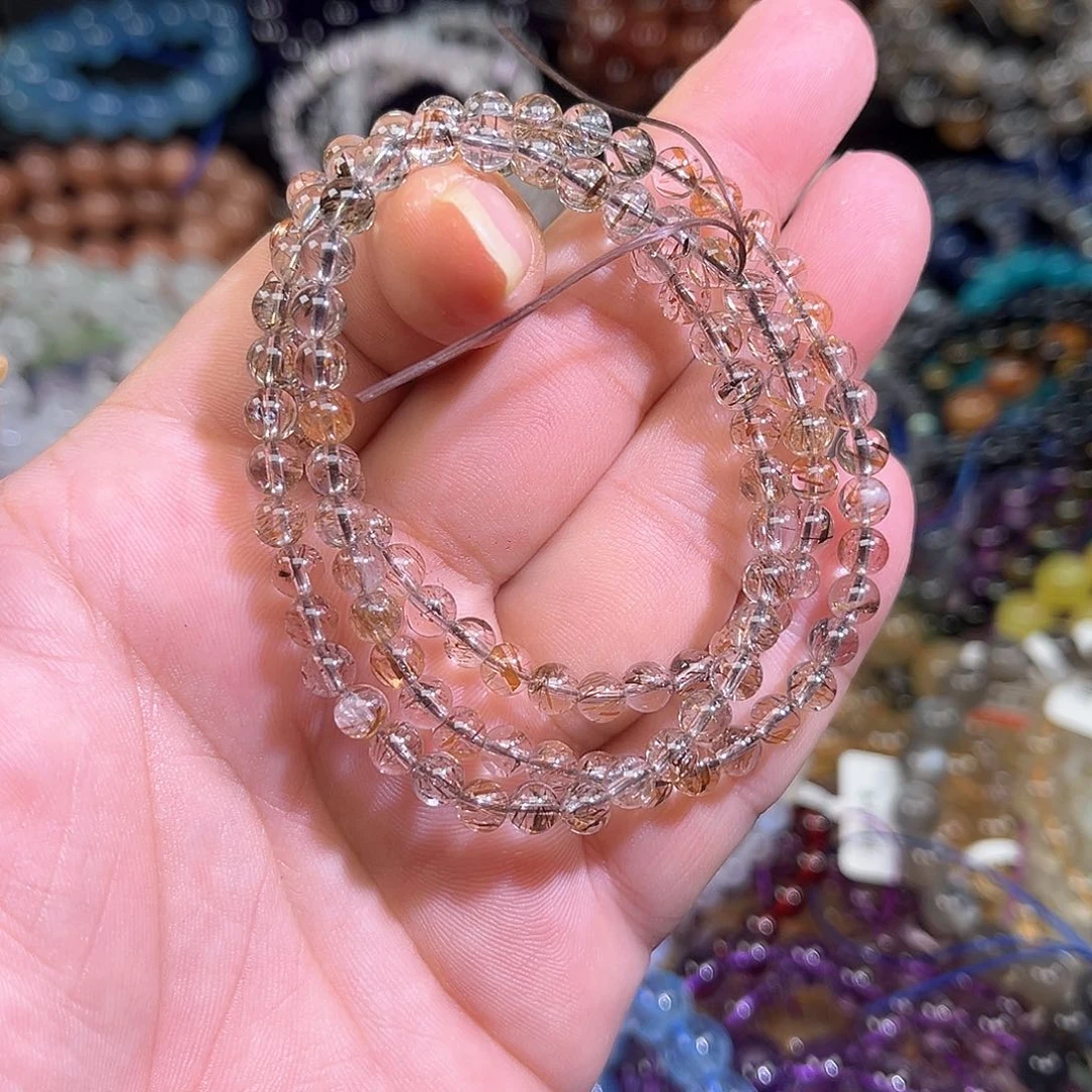 水晶手串未镶嵌天然水晶未镶嵌