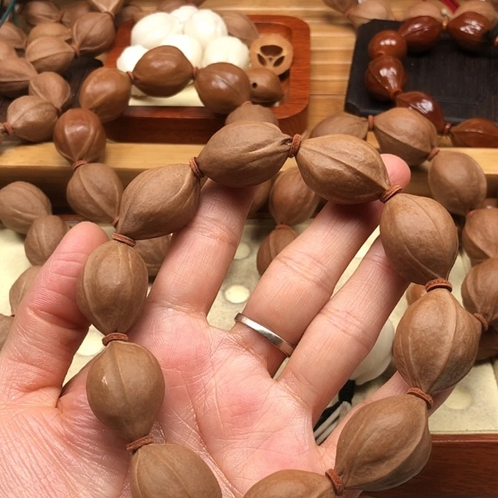 手串橄榄核梅林铁核18 X27