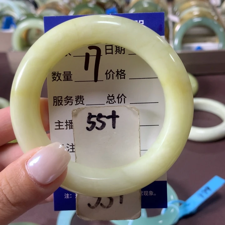 未镶嵌蛇纹石玉手镯17