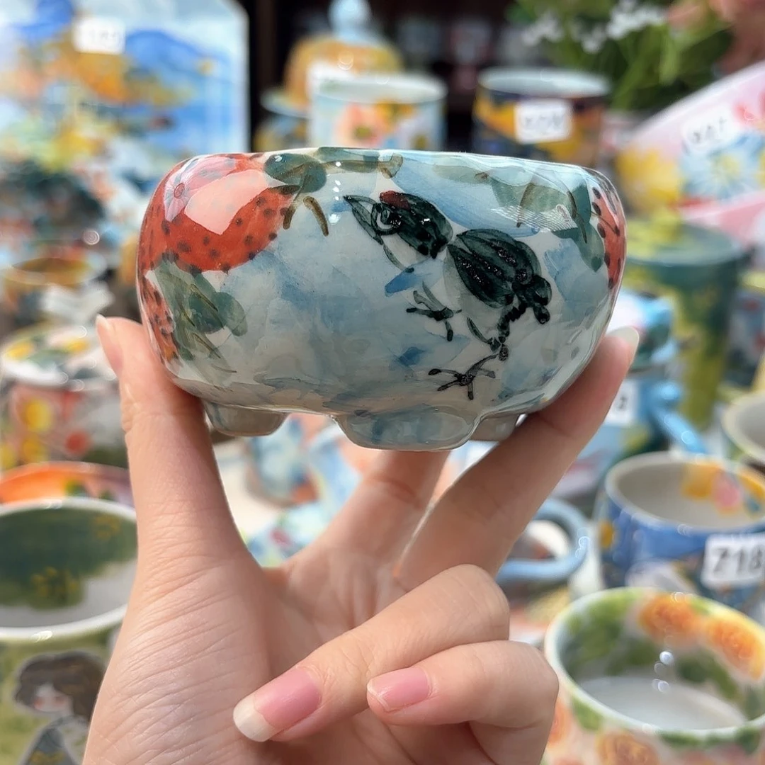 瓷片兔兔好可爱呀打