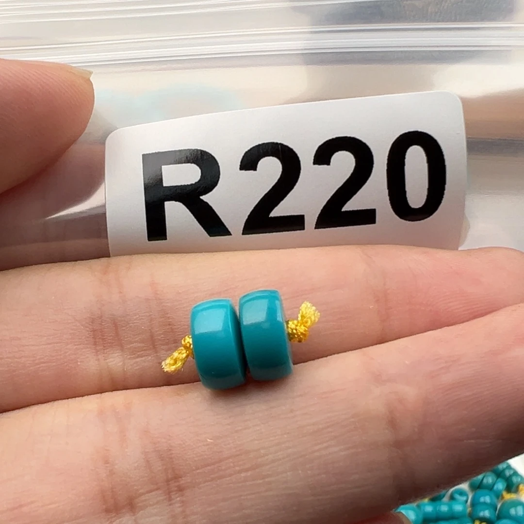 绿松石未镶嵌珠宝奇石卡8.4直切玉化料