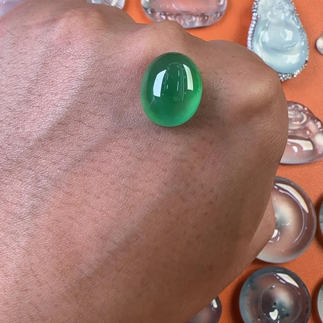 定制翡翠未镶嵌天然