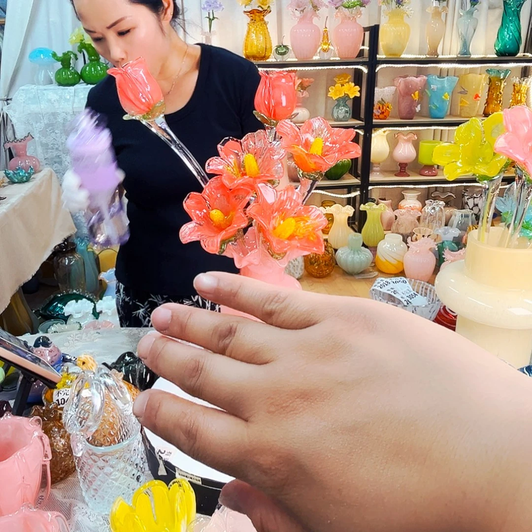 木****琉璃六花家悦琉璃工艺品