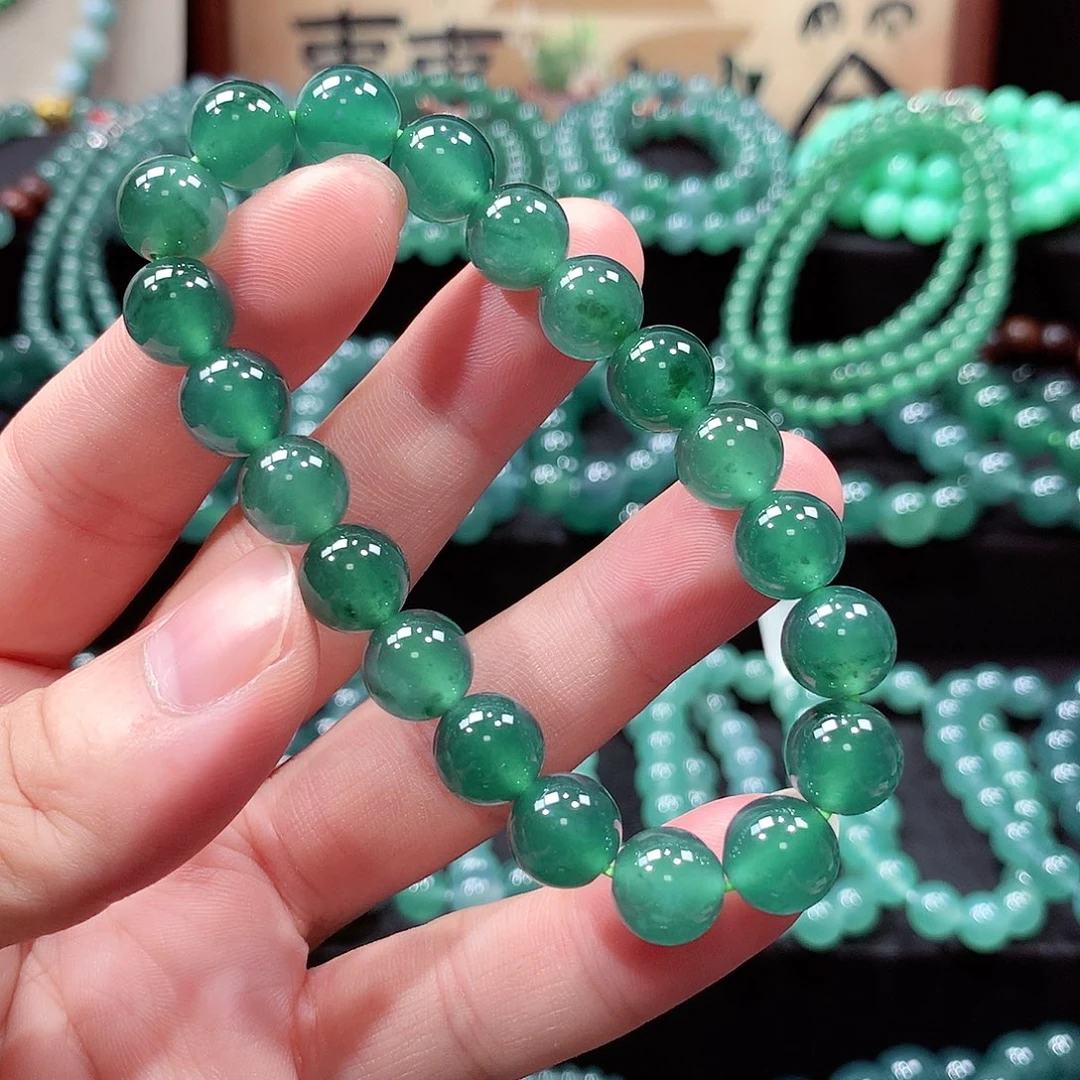 手链翡翠未镶嵌卡10