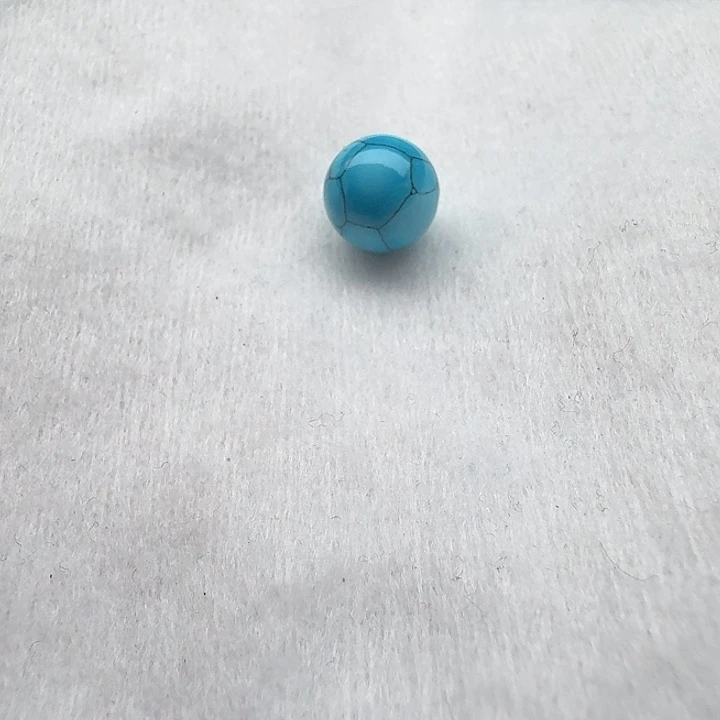 尺寸：10➕蓝网花纹圆珠 配珠一颗