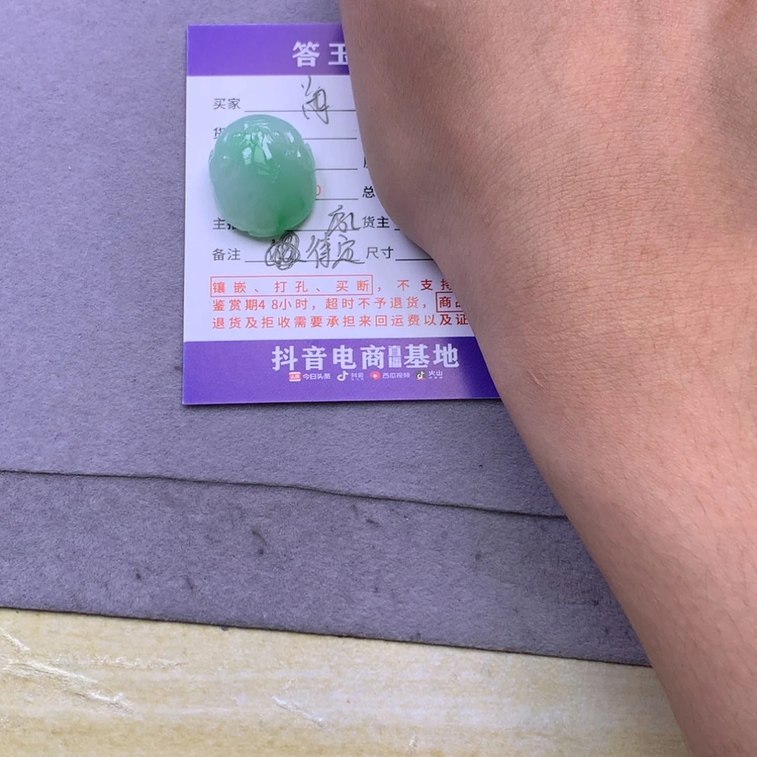 颈饰未镶嵌翡翠海****?