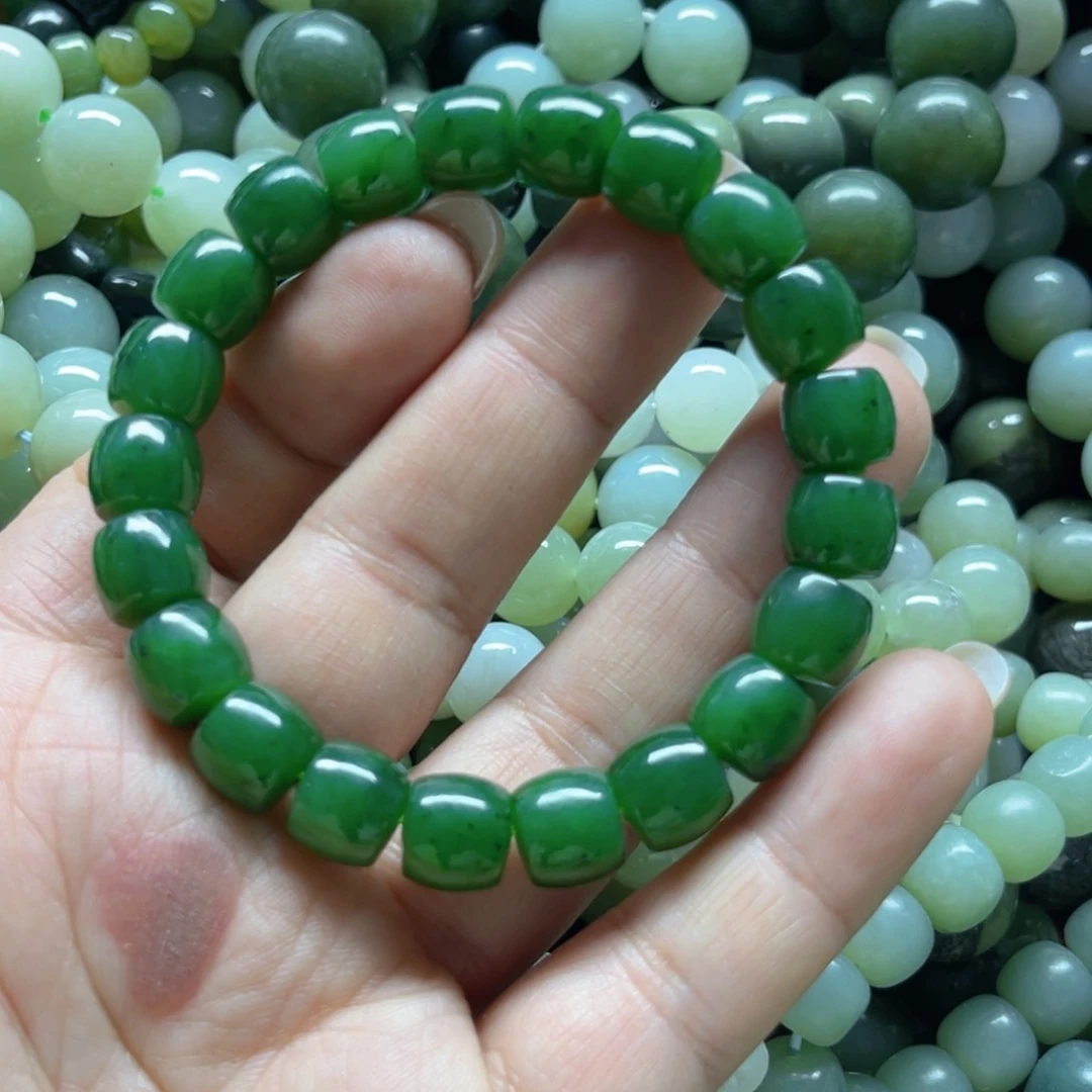 和田玉手链未镶嵌