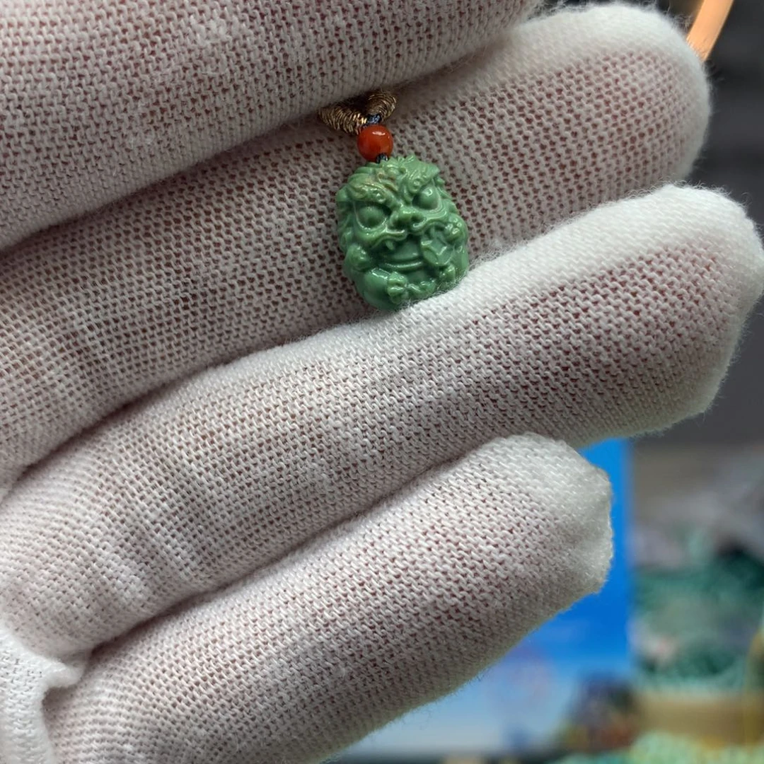 绿松石挂件未镶嵌