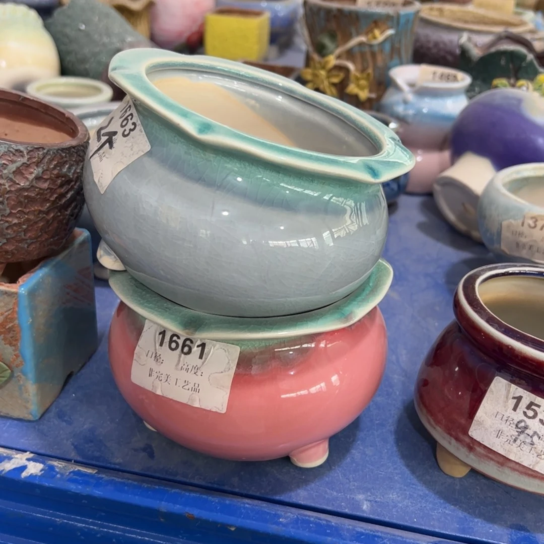 陶瓷多肉小花盆@@1663
