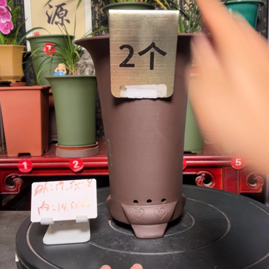 紫砂花盆紫砂花盆