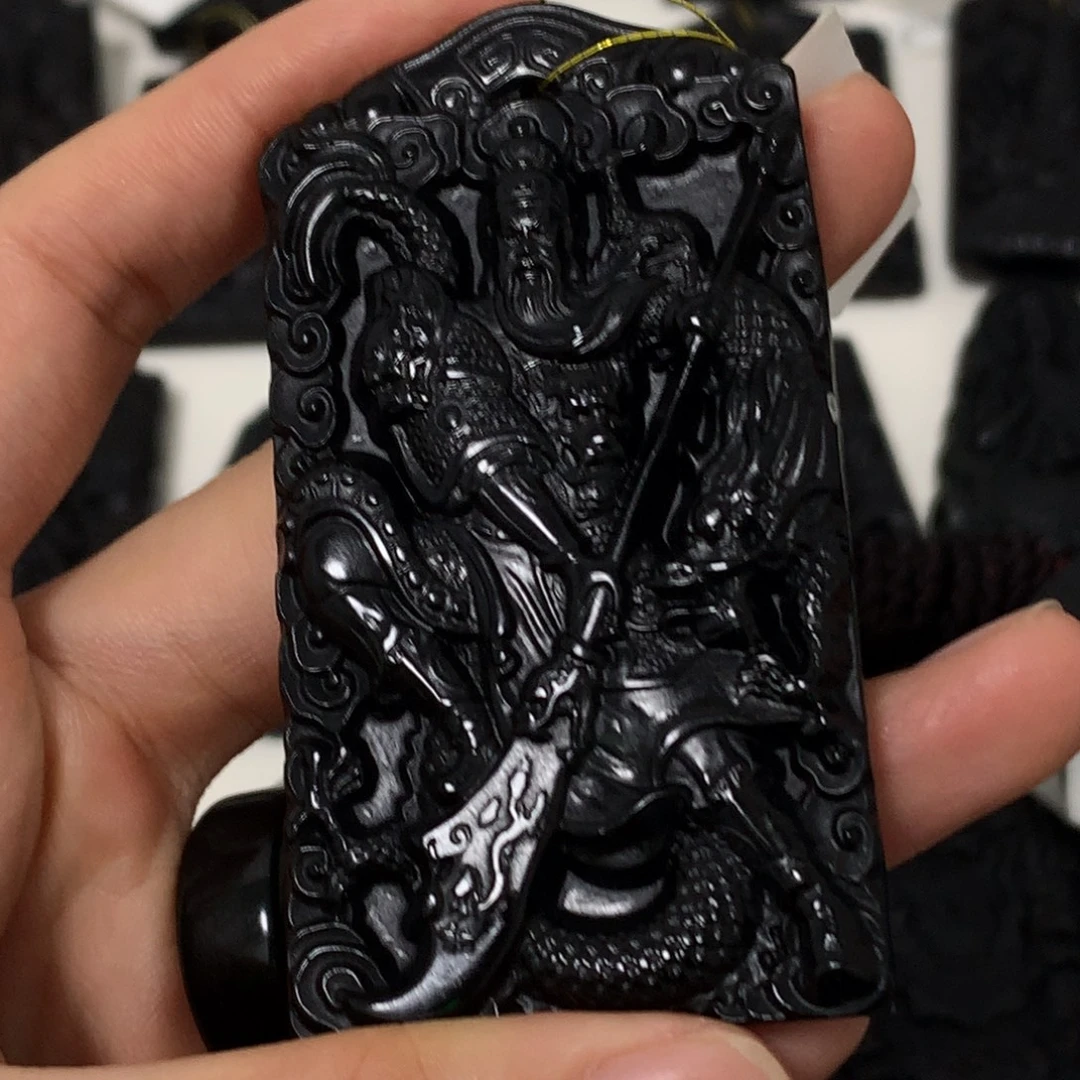 天然a货钢琴黑挂件