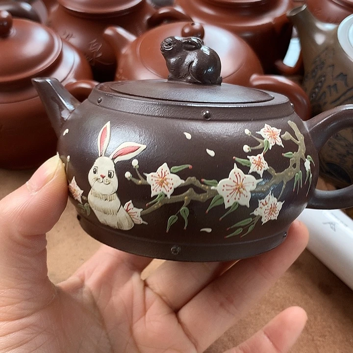 茶壶紫砂紫砂微瑕