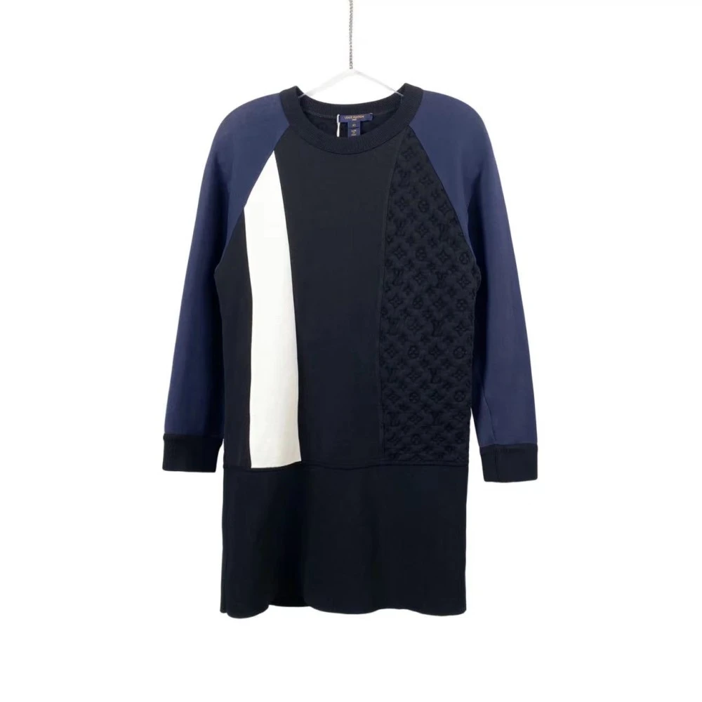 99新 LouisVuitton/路易威登 yy0248  棉 浮雕老花连衣裙 xs码