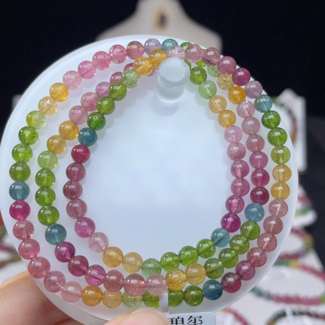 未镶嵌手串碧玺5.1mm±