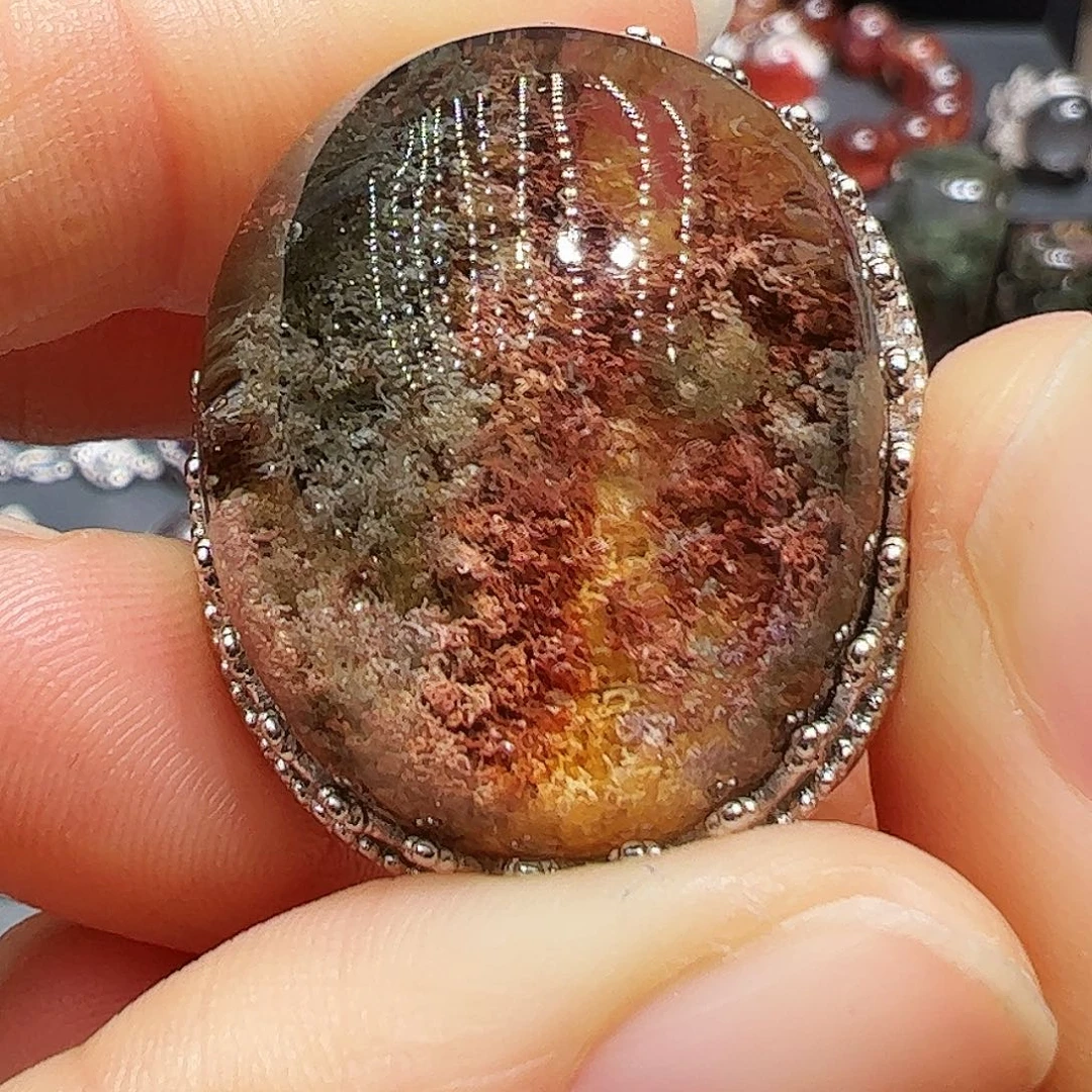 茉***开水晶珠宝半成品银S925镶嵌